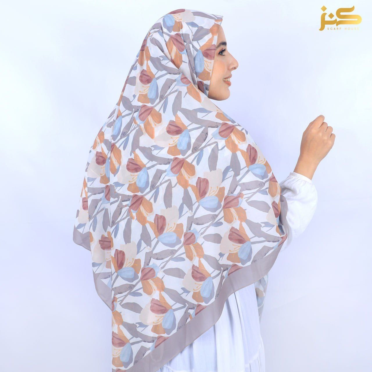 Printed Malaysian hijab