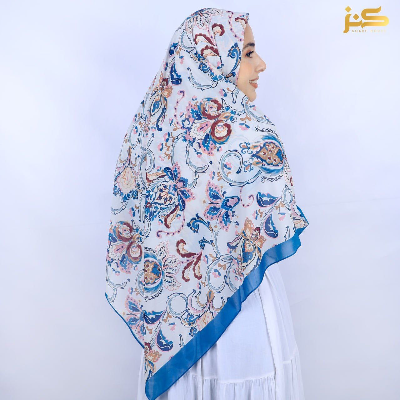 Printed Malaysian hijab